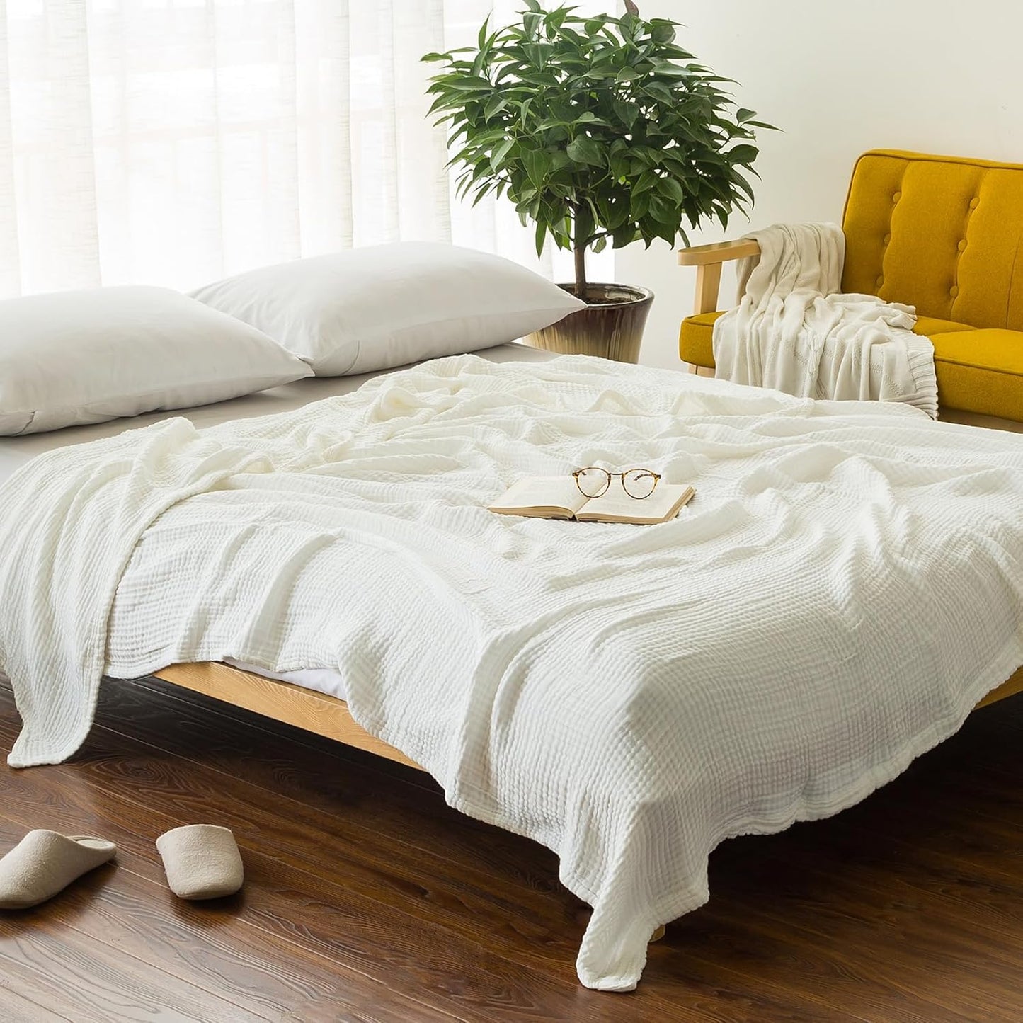 Naturweiß Couch (127x152 cm), Naturweiß Einzelbett (152x200 cm), Naturweiß Doppelbett (200x230 cm)